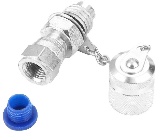 Alt view image 5 of 7 - 14Pcs Hydraulic Test Fittings, Hydraulic Test Point,Hydraulic Test Coupling Kit,Sealing,for Hydraulic System Pressure Detection