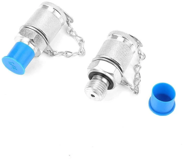 Alt view image 7 of 7 - 14Pcs Hydraulic Test Fittings, Hydraulic Test Point,Hydraulic Test Coupling Kit,Sealing,for Hydraulic System Pressure Detection