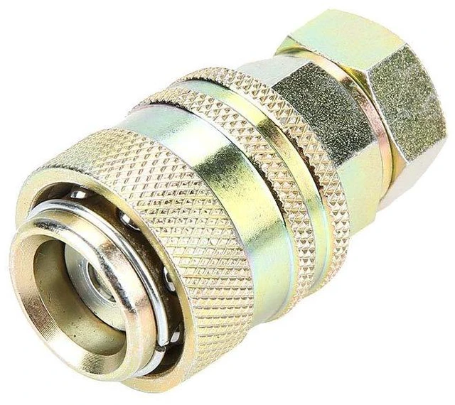 Alt view image 6 of 7 - 14Pcs Hydraulic Test Fittings, Hydraulic Test Point,Hydraulic Test Coupling Kit,Sealing,for Hydraulic System Pressure Detection