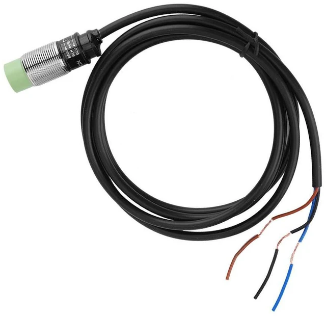 Alt view image 4 of 7 - Proximity Switch,3-Wire NO NPN Inductive Sensor,10~30VDC Hall Proximity Switch,ElectroMagnetic Induction, 8mm Detection Distance