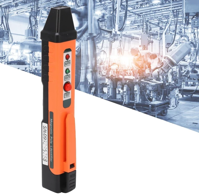 Alt view image 6 of 7 - High Sensitivity Magnetic Pole Pen, Sensitive Probe Magnetic Pole Identifier, Small And Light Magnetic Pole Pen, 2 x AAA 1.5V