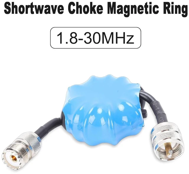 Alt view image 2 of 7 - Shortwave Choke Magnetic, Effectively Blocks Common Mode Current with Imported Ferrite Magnetic for HF Shortwave Radio 1.8 30MHz 200W Power