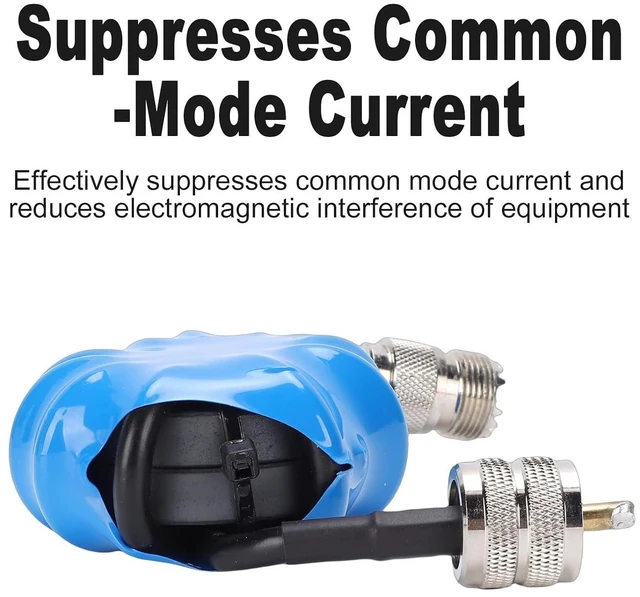 Alt view image 3 of 7 - Shortwave Choke Magnetic, Effectively Blocks Common Mode Current with Imported Ferrite Magnetic for HF Shortwave Radio 1.8 30MHz 200W Power