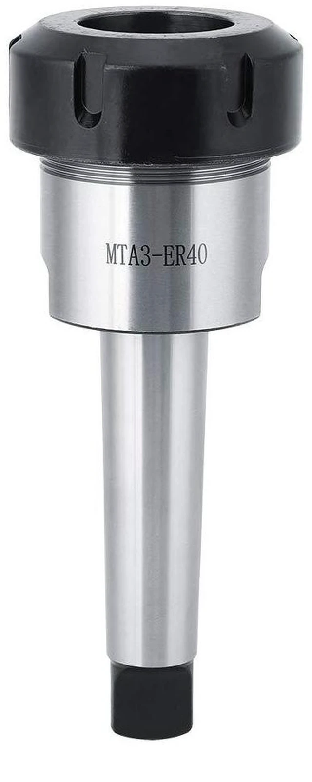 Main image of MTA3 ER40UM Morse Taper Collet Chuck Holder,3-26mm Carbon Steel Collet Chuck Holder,High Precision,High Hardness, And Wear-Resistant,For All Kinds Of Milling Machine Processing