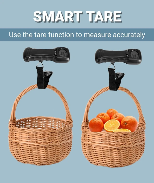 Alt view image 4 of 7 - Digital Luggage Scale 110lb/50kg, Portable Suitcase Weight Scale