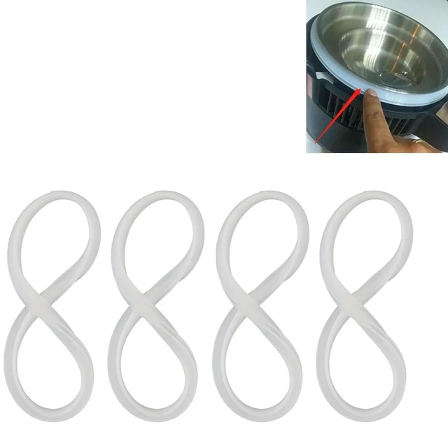 Alt view image 6 of 7 - O Ring for Water Distiller, 4 Pcs O Rings Water Distiller Replacement Gaskets Silicone Rings for Water Distiller Sealing, High Temperature Resistant (4L), mnhiq2zrb9-11