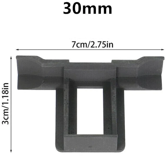 Alt view image 5 of 7 - 20PCS Solar Panel Drain Clip 30mm, Excellent ABS Material