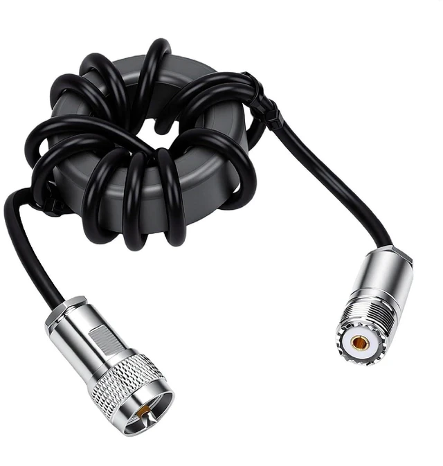 Alt view image 4 of 7 - Shortwave Choke Magnetic, 1:1 Current Balun, Common Mode Choke Coil .8-50MHz for Ham Radio HF