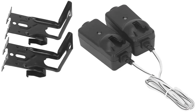 Main image of Garage Door Opener Safety Sensor Kit with Brackets Sensors, Chamberlain, Sears, Raynor,