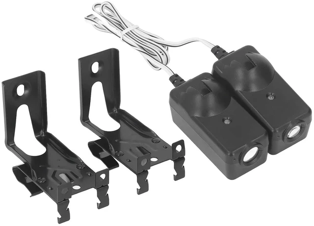 Alt view image 4 of 7 - Garage Door Opener Safety Sensor Kit with Brackets Sensors, Chamberlain, Sears, Raynor,