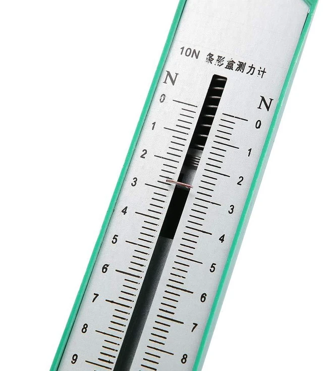 Alt view image 6 of 7 - Newton Force Meter Spring Scale, Pull-Type Hanging Spring Dynamometer Mechanical Instrument 10N, Measure The Mass of Objects Within 1kg