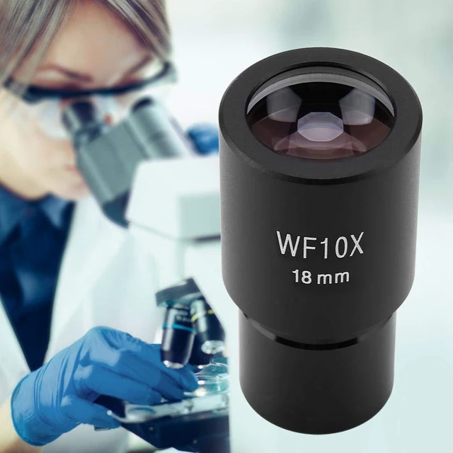 Alt view image 2 of 7 - 10X Microscopes Eyepiece23.2mm Diameter Widefield Eyepiece10X Biological Microscopes Eyepiece
