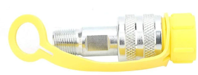Alt view image 7 of 7 - Hydraulic Coupling Set, Hydraulic Coupling,Zg3/8 Mechanical Oil Pipe Chrome Plated Steel Coupler With safety lock function 70Mpa