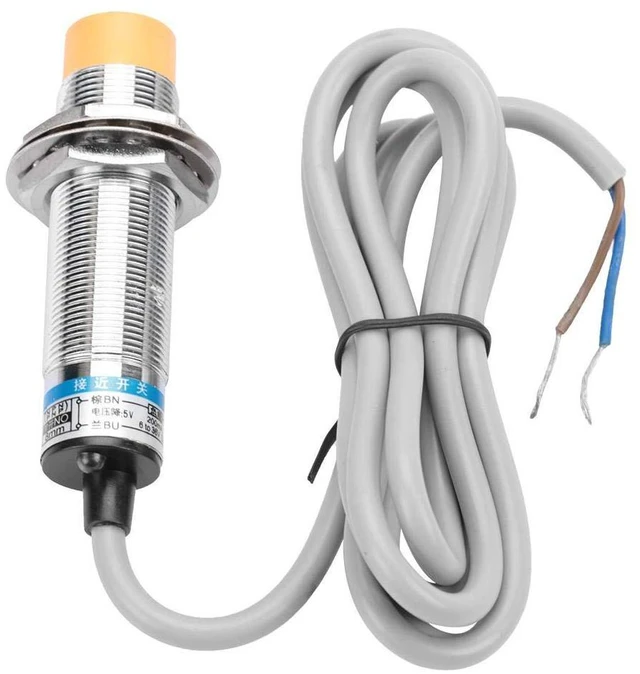 Alt view image 4 of 7 - DC12-24V(6-36V) Proximity Switch2-Wire Normally Open Inductive Proximity Switch Sensor8mm NPN NO Proximity Switch Sensor