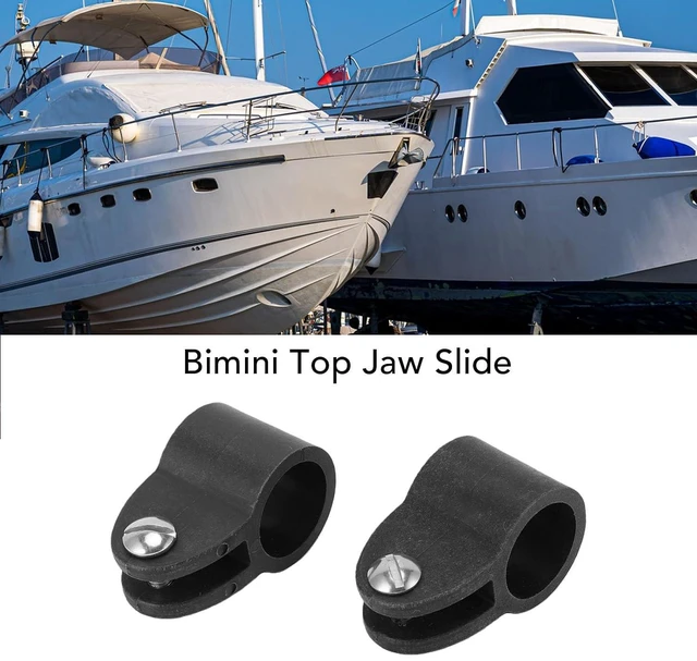 Alt view image 5 of 7 - Nylon Bimini Top Jaw Slide 22mm, Bimini Top Fitting Marine Hardware for Boat Yacht, Towable Tube Replacement Part