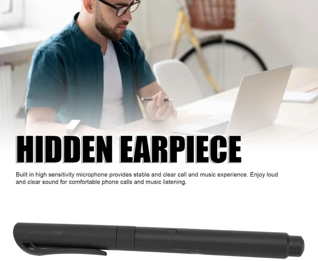 Alt view image 2 of 7 - Bluetooth Pen, Innovative 2 in 1 Design Wireless Earpiece with Built in Microphone, for Business and Daily Use