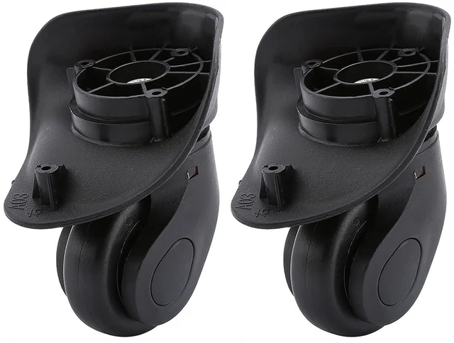 Main image of 2PCS Replacement Wheel,Universal PVC Luggage Suitcase Wheels,Dual Roller Bearing Wheels, for Travel Bags, Luggage, Trolley Case