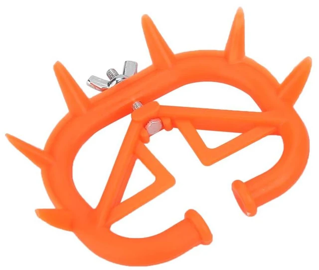 Alt view image 4 of 7 - 5Pcs Calf Nose Rings,Adjustable Wing Nut Calf Nose Ring,Farm Livestock Animal Weaner Ring, Non- And Have Good Elasticity And Tenacity,for Weaning