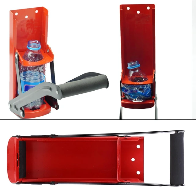 Alt view image 4 of 7 - Can Crusher, Plastic Bottle Crusher, High Leverage Design Fast And To Use 500ML Bottle Crusher, for Cans Or Tins 16Oz And 12Oz