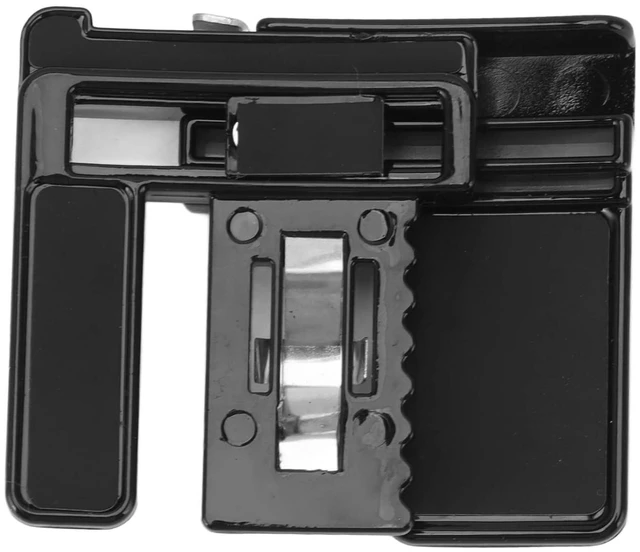 Main image of Multi Function ABS Clip Buckle for Pants Waist, Tighten Skirts with Stylish Design, Nonslip (Black)