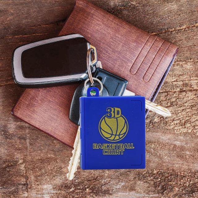Alt view image 4 of 7 - 3D Book Keychain, Folding Mini Pop Up Book Keychain for Backpack Wallet Handbag, Novelty 3D for Bag Purse