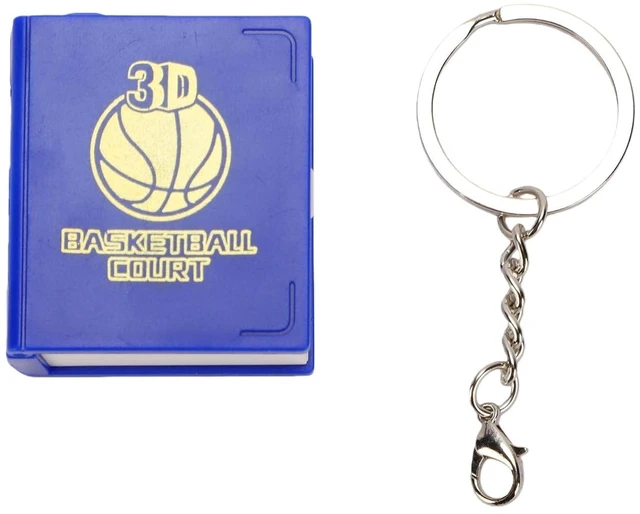 Alt view image 6 of 7 - 3D Book Keychain, Folding Mini Pop Up Book Keychain for Backpack Wallet Handbag, Novelty 3D for Bag Purse