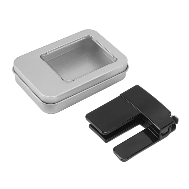Alt view image 6 of 7 - Multi Function ABS Clip Buckle for Pants Waist, Tighten Skirts with Stylish Design, Nonslip (Black)