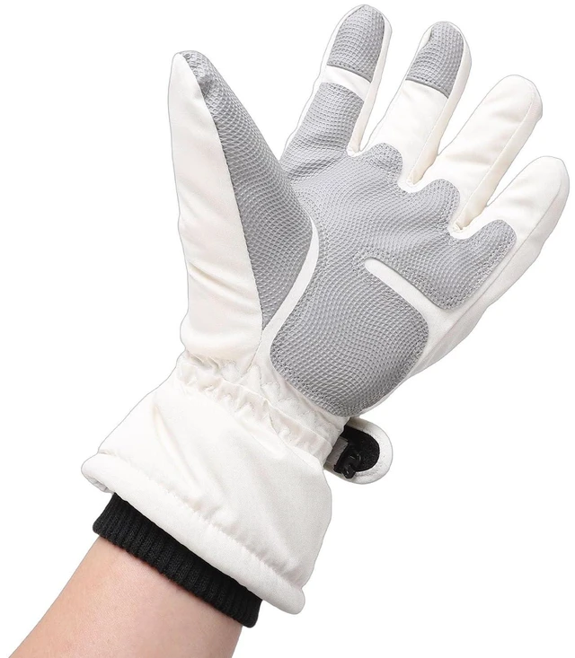 Alt view image 6 of 7 - Winter Ski Gloves, Windproof Touchscreen Snow Gloves, Warm Cold Weather for Men Women, Skiing Snowboarding