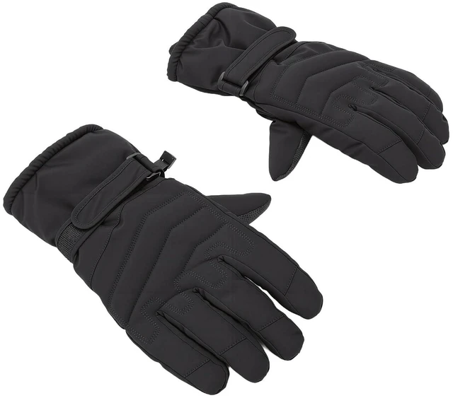 Main image of Winter Ski Gloves, Windproof Touchscreen Snow Gloves, Warm Cold Weather for Men Women, Skiing Snowboarding