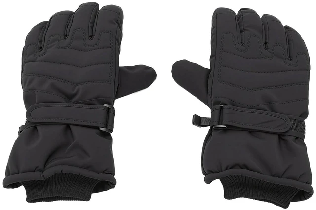 Alt view image 2 of 7 - Winter Ski Gloves, Windproof Touchscreen Snow Gloves, Warm Cold Weather for Men Women, Skiing Snowboarding