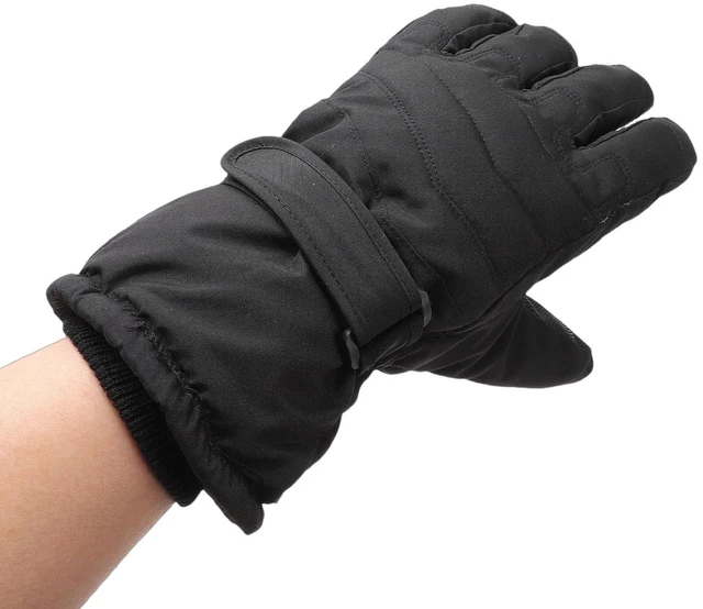 Alt view image 6 of 7 - Winter Ski Gloves, Windproof Touchscreen Snow Gloves, Warm Cold Weather for Men Women, Skiing Snowboarding