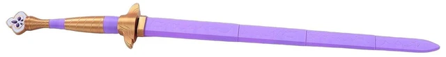 Alt view image 4 of 7 - 3D Printed Cosplay Sword, PLA Retractable Purple Role Playing Sword, Cosplay Costume Prop for Festival