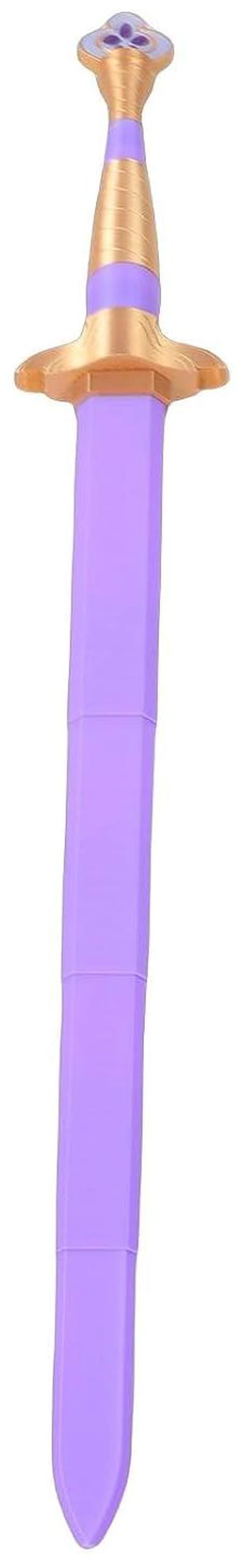 Main image of 3D Printed Cosplay Sword, PLA Retractable Purple Role Playing Sword, Cosplay Costume Prop for Festival