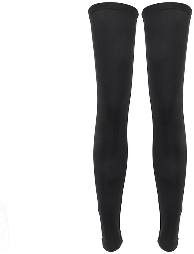 Alt view image 5 of 7 - Sun Protection Leg Sleeves, Cycling Leg Sleeves, Breathable Quick Dry for Summer Outdoor Sports Running Hiking