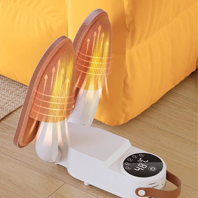 Alt view image 5 of 7 - Boot Dryer for Work Boots, Foldable Portable Shoe Dryer with Adjustable Rack and Timer, Electric Boot Warmer for Shoes Gloves Hats Socks Ski Boots (US Plug 110V), AC0YB2IU35-11