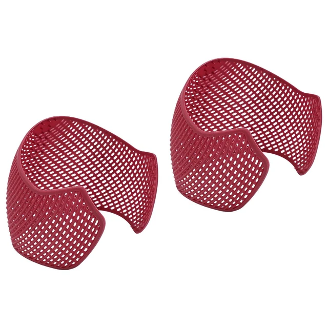 Alt view image 5 of 7 - Hijab Hair Grip Band, Non Slip Elastic Headband, Lightweight Base Layer for Scarves, for Daily Use Sports (Dark Red)