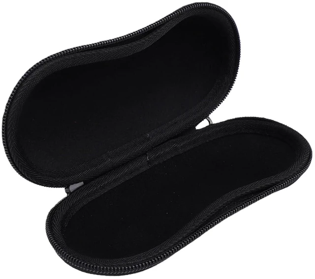 Main image of Hard Shell Glasses Case with Hook, Shockproof Zipper