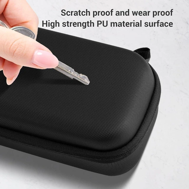 Alt view image 5 of 7 - Carrying Case, Tailored Fit for ACTION 3 4 5 PRO Camera, Shockproof Protective Storage Bag with Plush Lining and Dual Zippers, for Travel Accessories