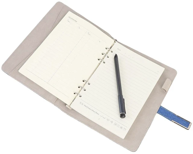 Alt view image 7 of 7 - 3in1 Digital Smart Pen Notebook and Writing Board Set, Real Time Digital Synchronization Compatible for iOS and for Android Smartphone, Smart Writing Set Convert to Text (Blue)