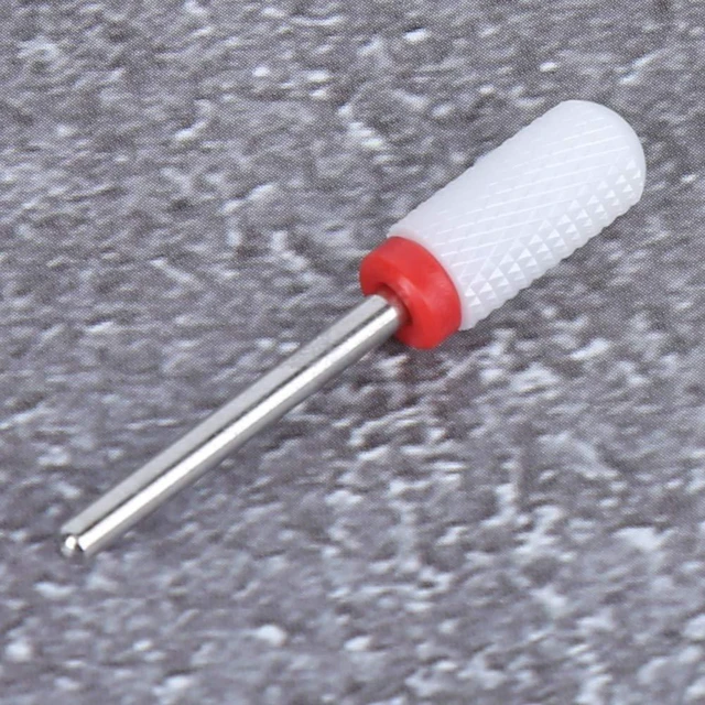 Alt view image 6 of 7 - Grinding HeadCylindrical Grinding HeadCeramic Grinding Head Ceramic Polishing HeadCylindrical Round Shape Ceramic Electric Grind Machine Accessories (Fine grinding pattern F red box)
