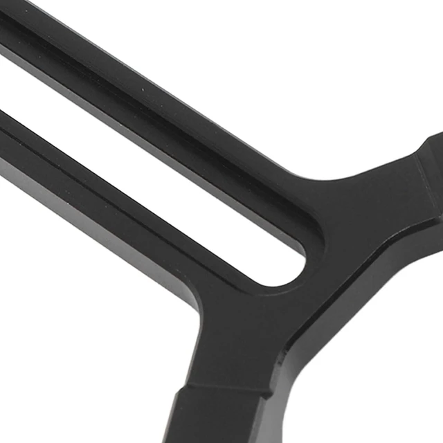Alt view image 7 of 7 - Y Bracket Lens Support with Double Wheels, 71.5mm Vertical Adjustment, Fits Ronin S, SC, Black, No Mount