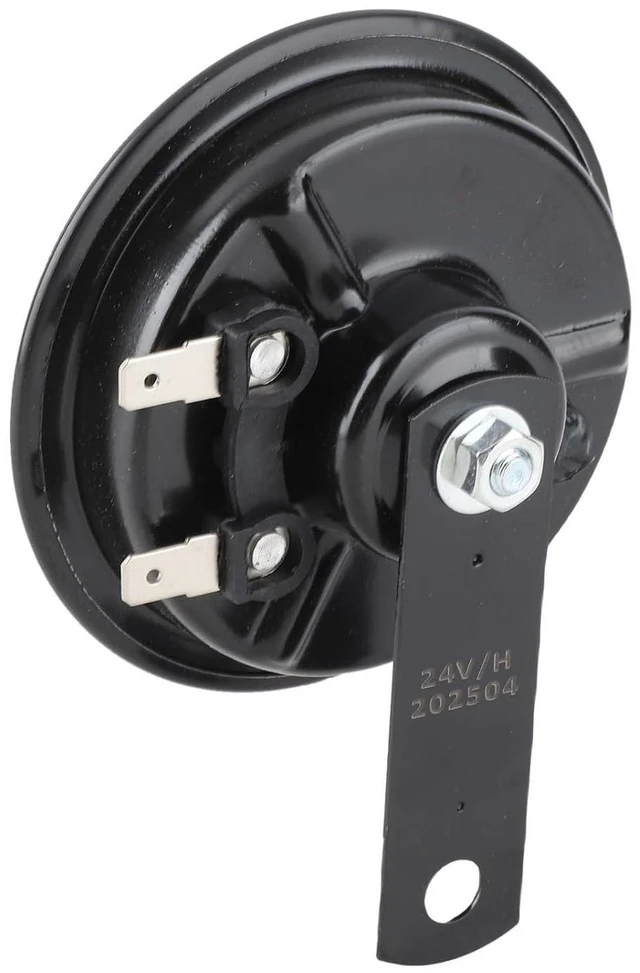 Alt view image 4 of 7 - 105dB Electric Forklift Horn, 24V 3A Replacement Alarm with Universal Mounting Bracket, Nylon Shell for Truck, Car, Excavator, Heavy Duty Vehicle