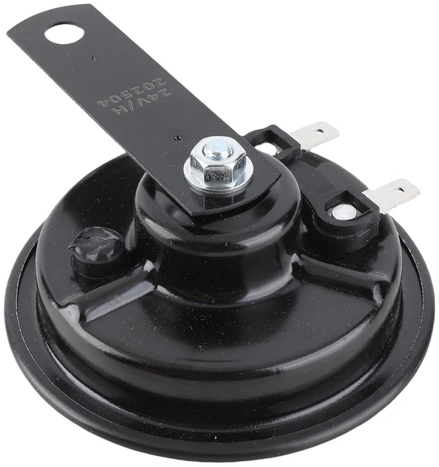 Alt view image 5 of 7 - 105dB Electric Forklift Horn, 24V 3A Replacement Alarm with Universal Mounting Bracket, Nylon Shell for Truck, Car, Excavator, Heavy Duty Vehicle