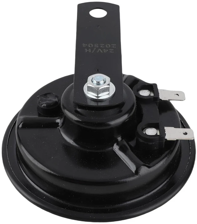 Alt view image 6 of 7 - 105dB Electric Forklift Horn, 24V 3A Replacement Alarm with Universal Mounting Bracket, Nylon Shell for Truck, Car, Excavator, Heavy Duty Vehicle