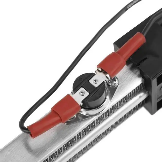 Alt view image 6 of 7 - Thermostat Heating Element 250W 110V,Insulated Ceramic Aluminum Tube Air Heater,Electric Quickly Safety Constant Temperature Heating for Air Conditioner,Heater,Air Curtain Machine, Humidifier, Etc