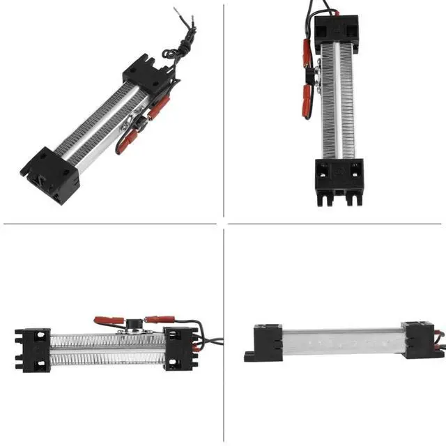 Alt view image 7 of 7 - Thermostat Heating Element 250W 110V,Insulated Ceramic Aluminum Tube Air Heater,Electric Quickly Safety Constant Temperature Heating for Air Conditioner,Heater,Air Curtain Machine, Humidifier, Etc