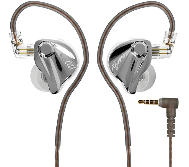 Main image of Xyrra Dual Driver in-Ear Monitor Headphones,1DD+1BD HiFi IEM Earphones,Wired Gaming Earbuds for Gamers Musicians