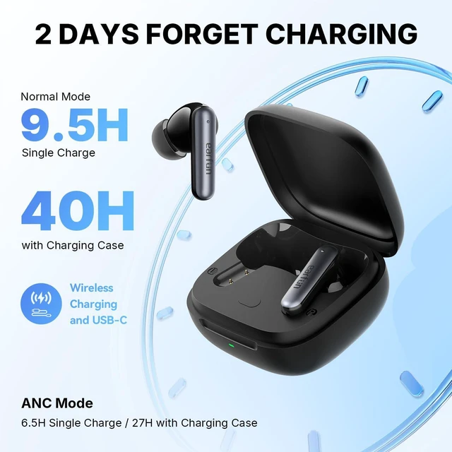 Alt view image 5 of 7 - Air Pro 4i Noise Cancelling Wireless Earbuds, Hi-Res, LDAC, 6 Mics