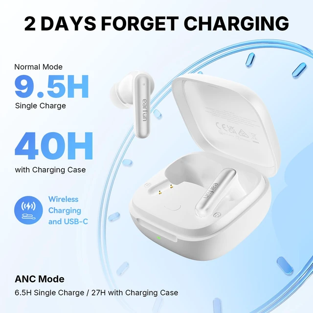 Alt view image 5 of 7 - Air Pro 4i Noise Cancelling Wireless Earbuds, Hi-Res, LDAC, 6 Mics