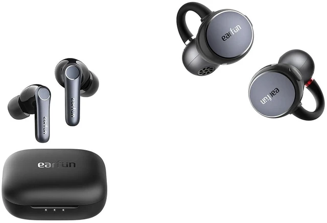 Main image of Air Pro 4 Adaptive Hybrid Noise Canceling Wireless Earbuds, Qualcomm Snapdragon Sound, aptX Lossless, 6 Mics AI CVC 8.0 Call Clip Open Ear Earbuds, Bluetooth 6.0, LDAC, Hi-Res Audio